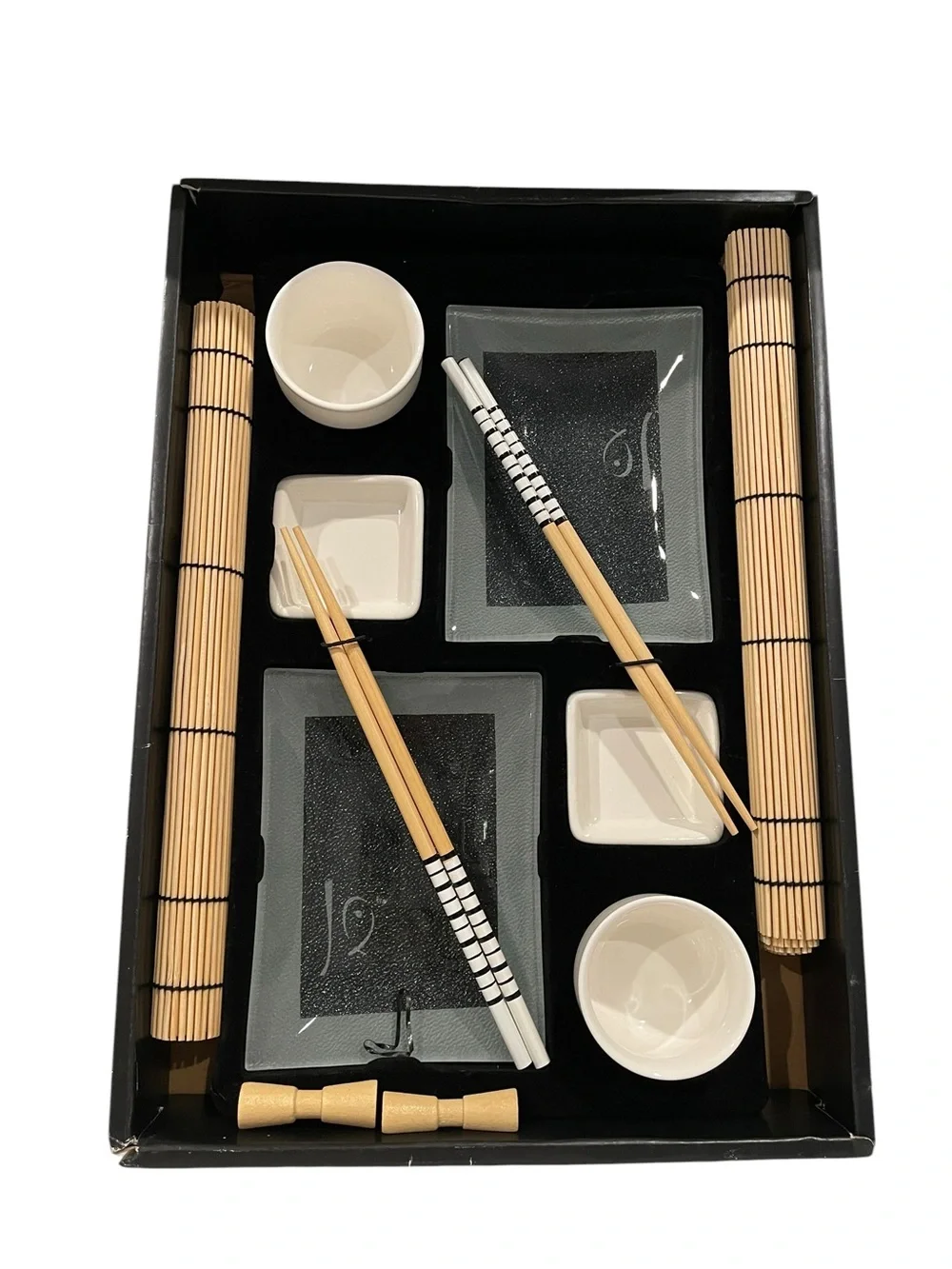 🍣 NEW Japanese Sushi Serving Set – Complete Dining Set 🍣